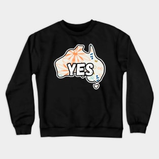 Yes Vote To The Voice Uluru Statement To Parliament Gifts Crewneck Sweatshirt